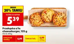 Biedronka Przekąska a'la cheeseburger oferta