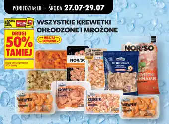 Biedronka Krewetki Białe Gotowane oferta