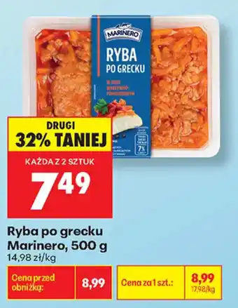 Biedronka Ryba po grecku Marinero oferta