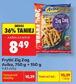 Biedronka Frytki Zig Zag Aviko oferta