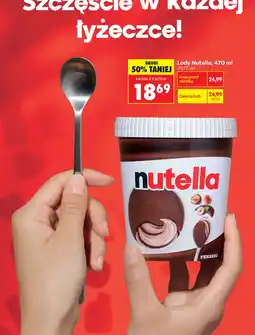 Biedronka Lody Nutella oferta