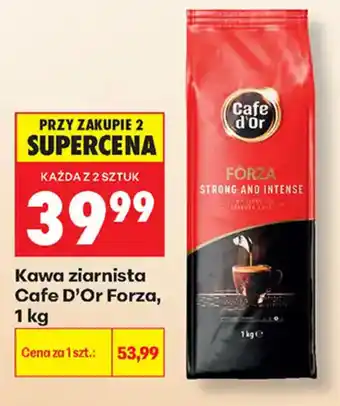 Biedronka Kawa ziarnista Cafe D'Or Forza oferta