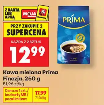 Biedronka Kawa mielona Prima Finezja oferta