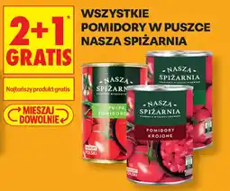 Biedronka Pomidory w puszce nasza spiżarnia oferta