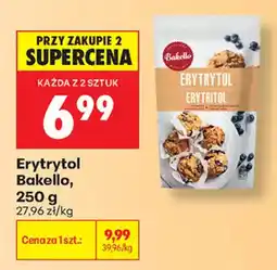Biedronka Erytrytol Bakello oferta