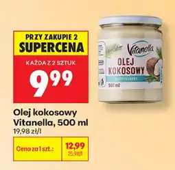 Biedronka Olej kokosowy Vitanella oferta