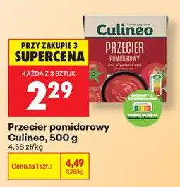 Biedronka Przecier pomidorowy Culineo oferta