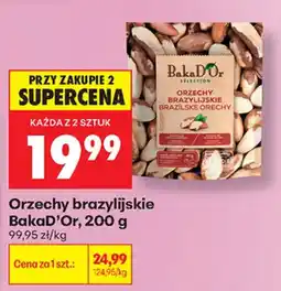 Biedronka Orzechy brazylijskie BakaD'Or oferta