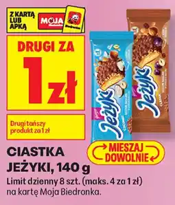 Biedronka Ciastka Jeżyki oferta