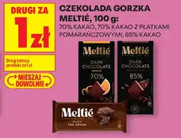 Biedronka Czekolada gorzka Meltié oferta