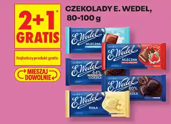 Biedronka Czekolady e. wedel oferta