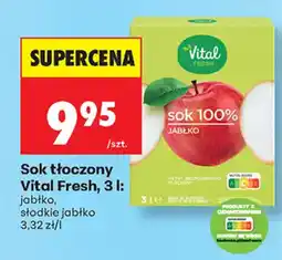 Biedronka Sok tłoczony Vital Fresh oferta