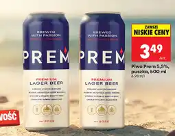 Biedronka Piwo Prem oferta