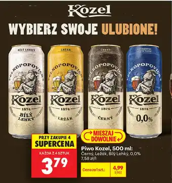 Biedronka Piwo Kozel oferta