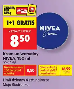 Biedronka Krem uniwersalny NIVEA oferta