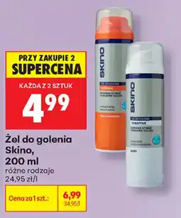 Biedronka Żel do golenia Skino oferta
