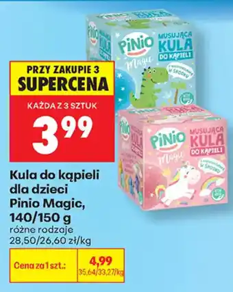 Biedronka Kula do kąpieli Pinio Magic oferta