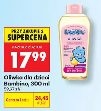 Biedronka Oliwka dla dzieci Bambino oferta