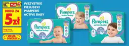 Biedronka Pieluszki Pampers Active Baby oferta