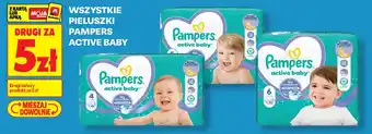Biedronka Pieluszki Pampers Active Baby oferta