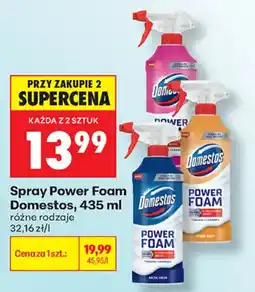 Biedronka Spray Power Foam Domestos oferta