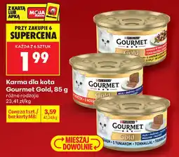 Biedronka Karma dla kota Gourmet Gold oferta