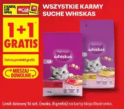 Biedronka Karmy suche Whiskas oferta