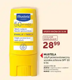 Ziko Dermo Mustela sztyft przeciwsłoneczny wysoka ochrona SPF 50 oferta