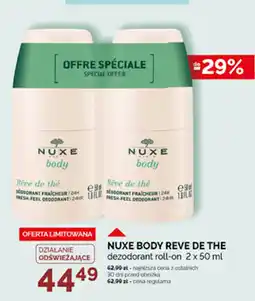 Ziko Dermo Nuxe Body Reve De The dezodorant roll-on oferta