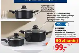 Lidl Zestaw garnków aluminiowych oferta