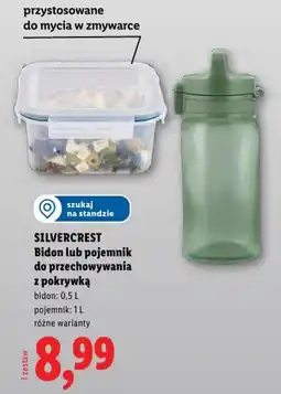 Lidl Bidon lub pojemnik do przechowywania z pokrywką oferta