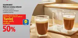 Lidl SILVERCREST Wybrane zestawy szklanek oferta
