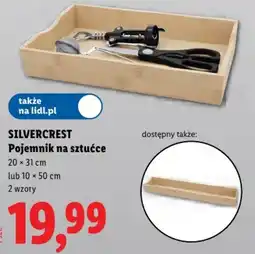 Lidl Pojemnik na sztućce SILVERCREST oferta
