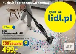 Lidl Odkurzacz pionowy 2 w 1, 20 V oferta