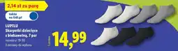 Lidl Skarpetki dziecięce z biobawelną oferta