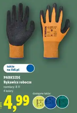 Lidl Rękawice robocze PARKSIDE oferta