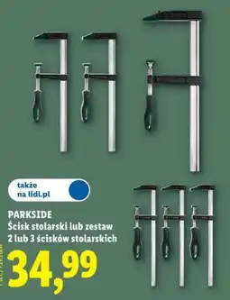 Lidl Ścisk stolarski lub zestaw 2 lub 3 ściśków stolarskich oferta