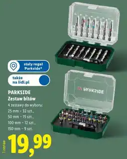 Lidl Zestaw bitów Parkside oferta