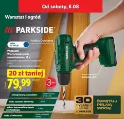 Lidl Wiertarkowkrętarka akumulatorowa, 12 V oferta