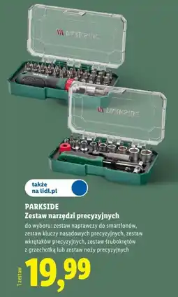 Lidl PARKSIDE Zestaw narzędzi precyzyjnych oferta