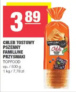 EuroSPAR Chleb Tostowy Pszenny Familijne Przysmaki oferta