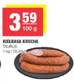 EuroSPAR Kiełbasa Krucha Taurus oferta