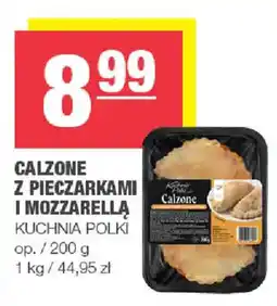 EuroSPAR Calzone z pieczarkami i mozzarella Kuchnia Polki oferta