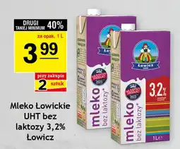 Gram Market Mleko Łowickie UHT bez laktozy 3,2% oferta