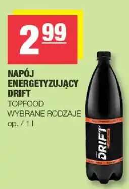 EuroSPAR Napój Energetyzujący Drift Topfood oferta