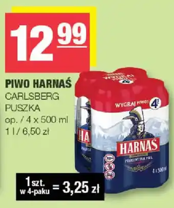 EuroSPAR Piwo Harnaś Carlsberg Puszka oferta