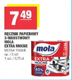 EuroSPAR Ręcznik Papierowy 3-warstwowy Mola Extra Mocne oferta