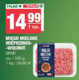 EuroSPAR Mięso Mielone Więprzowo-Wołowe oferta