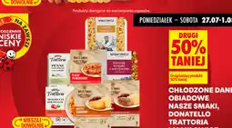 Biedronka Chłodzone dania obiadowe Nasze Smaki, Donatello Trattoria, Makłowicz oferta