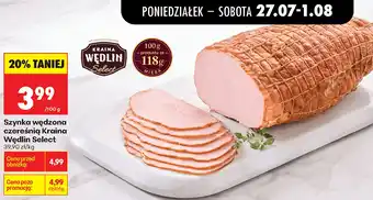 Biedronka Szynka wędzona czereśnią Kraina Wędlin Select oferta